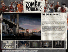 Tablet Screenshot of fb.zombiepandemic.com